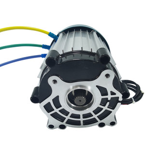 Electric tricycleless brushless permanent magnetic motor 18 tooth oblique four -hole high -speed DC high power 60V72V3000W
