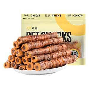 
7 Oh duck meat wrapped in cowhide sandwich roll teeth grinding stick dog snacks pet air-dried tooth stick chicken jerky young dog