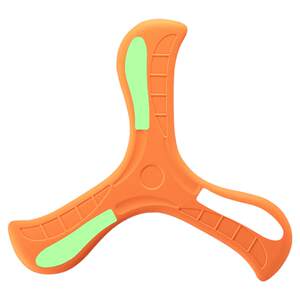 
Glow-in-the-dark boomerang, luminous rotating flying saucer, children's outdoor toy, soft boomerang flying saucer, fun parent-child interaction