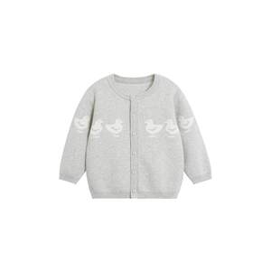 
whitewheat children's 2025 winter new baby sweater boys and girls warm cashmere sweater cardigan thick