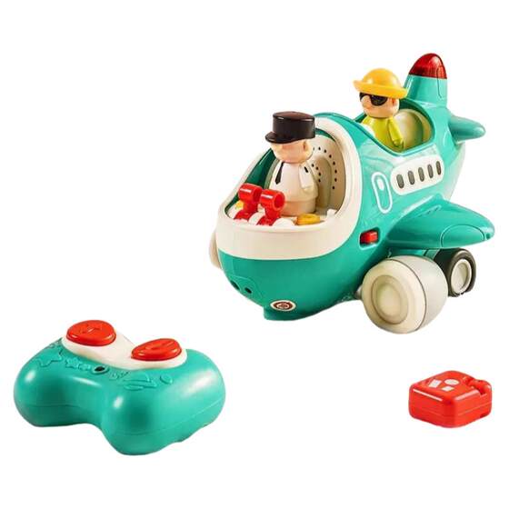 
Huile early education remote control car educational toy car children's electric car simulation airplane model boy girl boy