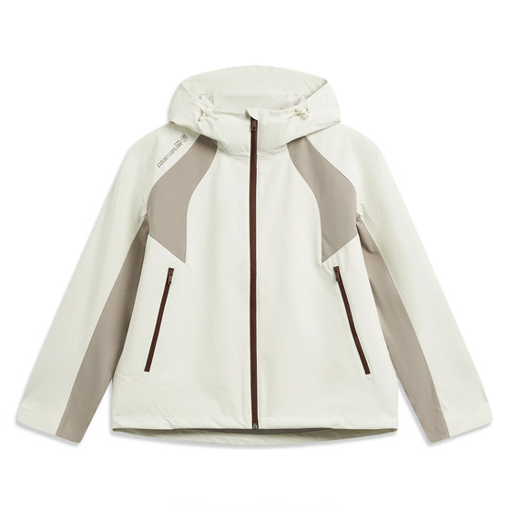 
Li Ning Outdoor CF Traceable Longshell Jacket Women's New Jacket Hooded Loose Spring Woven Casual AJDW040