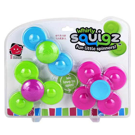 Think Tank Suction Cup Zhuan Le Baby Children's Dining Table Dish Plate Rotating Soothing Toy Fatbrain 6 months and 1 year old
