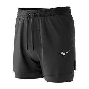 Mijin Swimming trunks Men's embarrassment and knee swimming mirror swimming hats three -piece swimsuit full set of swimming equipment
