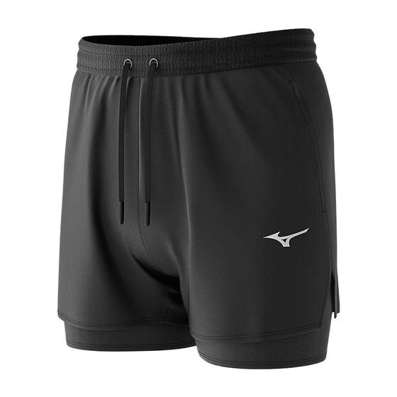 Mijin Swimming trunks Men's embarrassment and knee swimming mirror swimming hats three -piece swimsuit full set of swimming equipment
