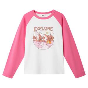 
Annai children's clothing boys and girls memory foam round neck long-sleeved T-shirt autumn casual elastic contrast color bottoming shirt