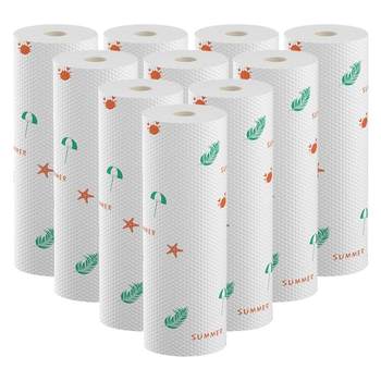 10 rolls in the whole box! Large size disposable foot cloth!
