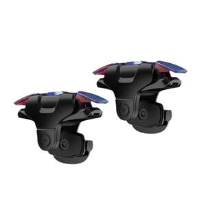 Eating chicken artifact automatically press the mechanical button, colorful and colorful metal shell can be used with peace game handle mobile game chicken king three generations set four -finger Android apple dark region to break the six -finger elite