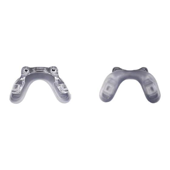 Children's glasses nasal support, soft silicone nose bridge, saddling dual -hole conjoined conjoined nasal nasal cushion bracket integrated accessories