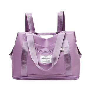 Portable travel bag large -capacity Women to be produced in the revenue, a short -distance can be used to put the tie box luggage bag folding backpack backpack