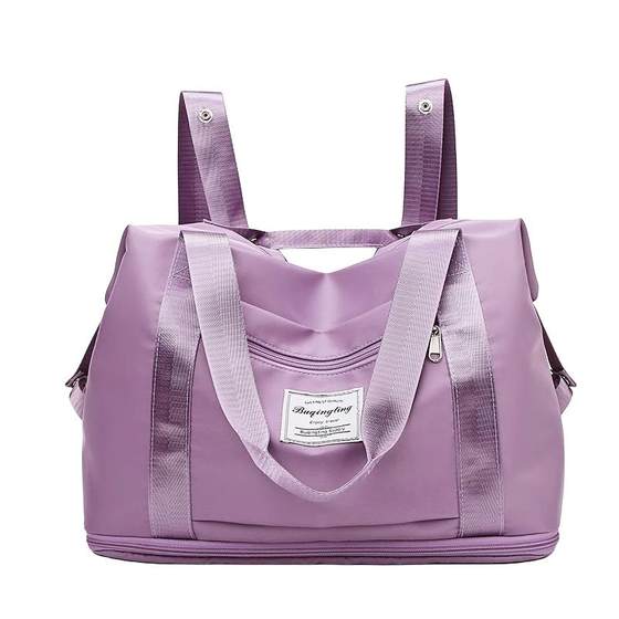 Portable travel bag large -capacity Women to be produced in the revenue, a short -distance can be used to put the tie box luggage bag folding backpack backpack