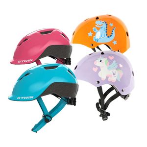 Decathlon Children's helmet Balancing car roller skating bicycle skateboarding baby helmet protective women's defense Kida Kida