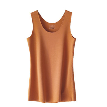 Seamless vest with velvet bottoming, German velvet heating and warmth