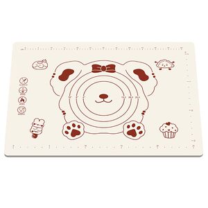 
Food grade silicone mat kneading panel thickened and dough mat chopping board kitchen supplies baking tools rolling pasta anti-slip