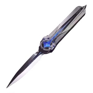 
Polaris switch blade Delta action peripheral melee telescopic metal weapon cos male toy model alloy 9