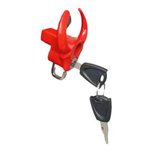 Electric vehicle -dedicated hook front battery car pedal car helmet lock aluminum alloy hook universal lovely exemption
