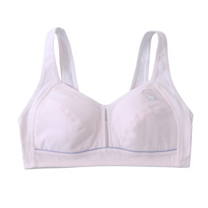 
High school students underwear for girls in junior high school students in development stage of girls pure cotton without sponge large size sports vest student bra