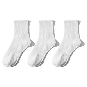 
100% Xinjiang cotton socks, four-season men's and women's short, medium and long solid color cotton socks, sweat-absorbent, breathable, deodorant sports socks
