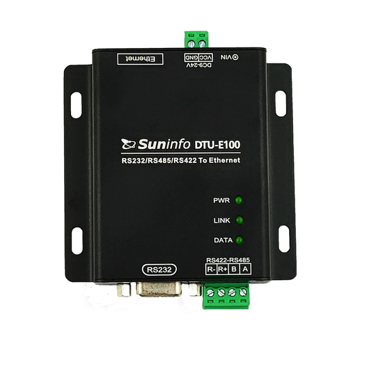 DTU-E100 RS485 to Ethernet Converter - Modbus RTU Gateway