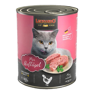 
Leonardo Little Plum canned cat staple food can classic chicken imported German can large canned cat staple food can 400g