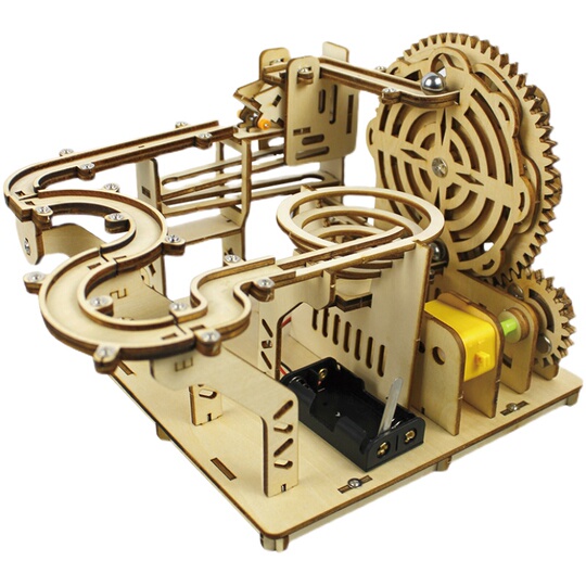 Physics Building Blocks Zhuozhuo Xiong Track Ball Building Block Kit - DIY Physics Science ...