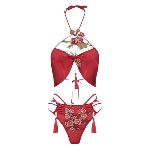 
Ai Ling talks about sexy pajamas, bed robe, ancient style bellyband, uniform, mature lady, adult underwear, sex talk