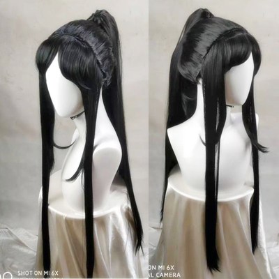 taobao agent Ruise Demon Anime Kim Ling Wei Wuxian Lan forgets such as Lan COS ancient style costume men's fake wigs