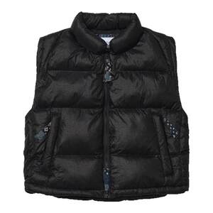
TIRES 24AW Japanese retro loose stand collar cotton vest warm pleated fluffy casual vest jacket for men and women