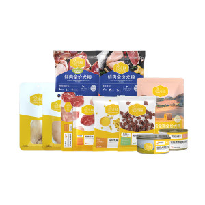 [Eat early adopters] Dad Wang Fresh meat baked dog food full -priced dog food staple food can dog snack group teddy Corgi
