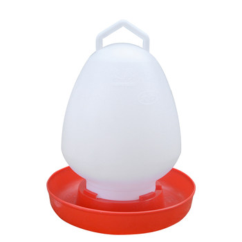 Chicken waterer, poultry trough, feeder, bucket sink