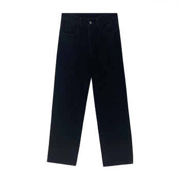 Suitable for the thigh thick straight jeans girl
