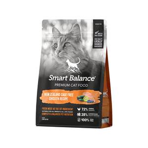 
New Zealand imported SmartBalance Yuebaisi whole cat food fresh meat adult cats and kittens universal chicken cat food