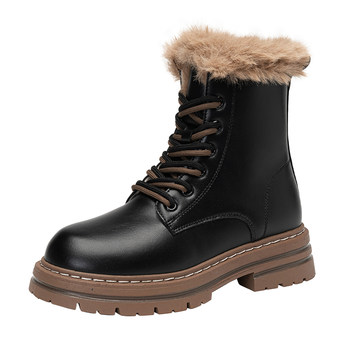 
Pull back warm velvet snow boots for women 2025 new style