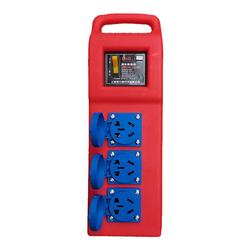 Shanghai Delixi Switch Site Suitcase Temporary Mobile Leakage Socket Box 220v Five-hole 10a16a Plug-in Row