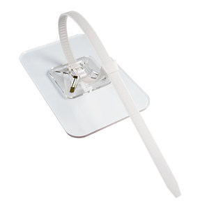 
Adhesive punch-free cable tie holder buckle nail-free universal pipe card corrugated pipe hose card storage rack