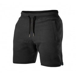 Shorts men summer sports fitness pure cotton stretch men