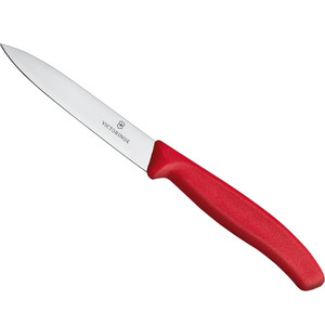 Vita genuine Swiss Army Kitchen Kitchen Kitchen Kitchen Sword 6.7701 Red 6.7703 Black flat blade peeled knife