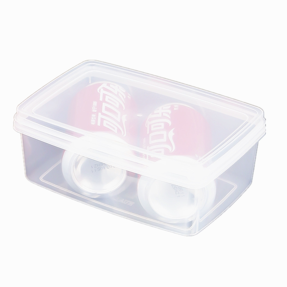 
Hualong Fresh Box Refrigerator with Lid Rectangular Commercial Transparent Storage Box Plastic Sealed Storage Box Moisture-proof Refrigeration