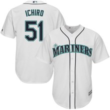 MLB 棒球联盟Mariners西雅图水手队 Ichiro Suzuki 铃木一郎 球衣