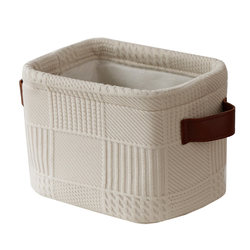 Soft and glutinous fabric desktop Japanese storage basket can be folded