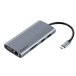 
Lenovo Typec expansion dock hdmi expansion screen projection conversion usb splitter hub hub network cable multi-interface adapter suitable for Apple 16 Thunderbolt 4 laptop accessories iPad tablet