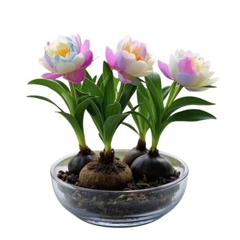 Hydroponic orchid ball potted plants are easy to grow indoors and outdoors in all seasons and can be used to grow cold and heat-resistant flowers to repel mosquitoes and bloom.