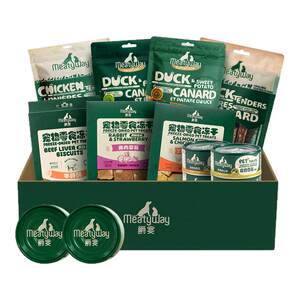 
[Gift Box] Meatyway Jueyan Freeze-dried Canned Duck Meat Reward Training Dog Snacks Gift Box