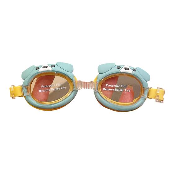 Children's swimming mirror cartoon boy girl diving mirror small crab cute baby waterproof prevention fog high -definition high -definition spending glasses