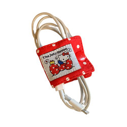 Data cable holder, buckle cable organizer, cute cartoon storage buckle, mobile phone charging cable organization and storage artifact