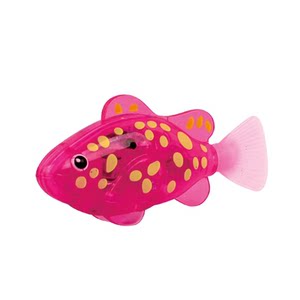 Children's electronic sensing glowing swaying fish baby bathing and playing with water artifacts to swim electric simulated toy fish
