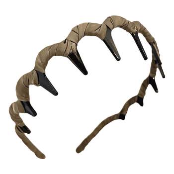 
2025 new style with toothed anti-slip high skull top headband