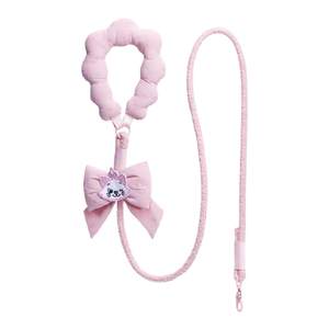
Paisiwei Disney co-branded cartoon cat leash cute pink pet collar knot rope cat supplies