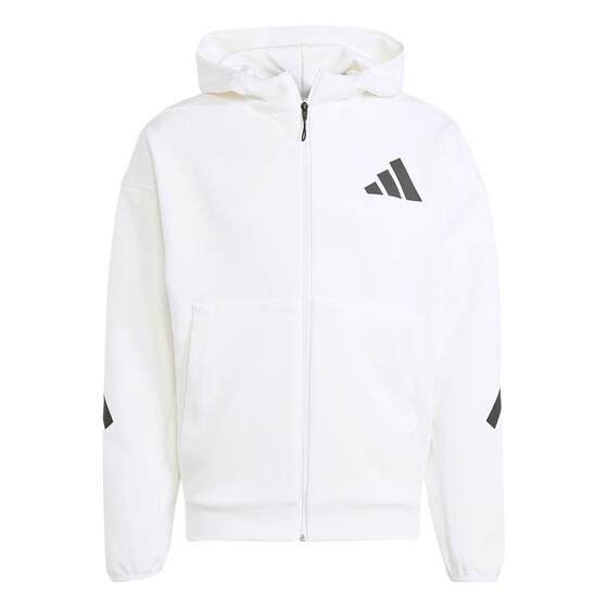 
ADIDAS ZNE series black label uniform skin-friendly soft hooded jacket men's Adidas official light sports