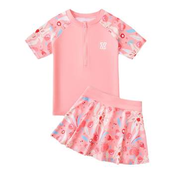 So comfortable! Good quality! Girls' swimsuit